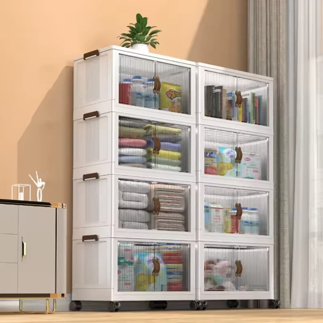 Premium Multi-Functional Foldable Storage Cabinet